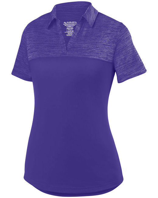 5413 Augusta Sportswear Ladies' Shadow Tonal Heather Polo