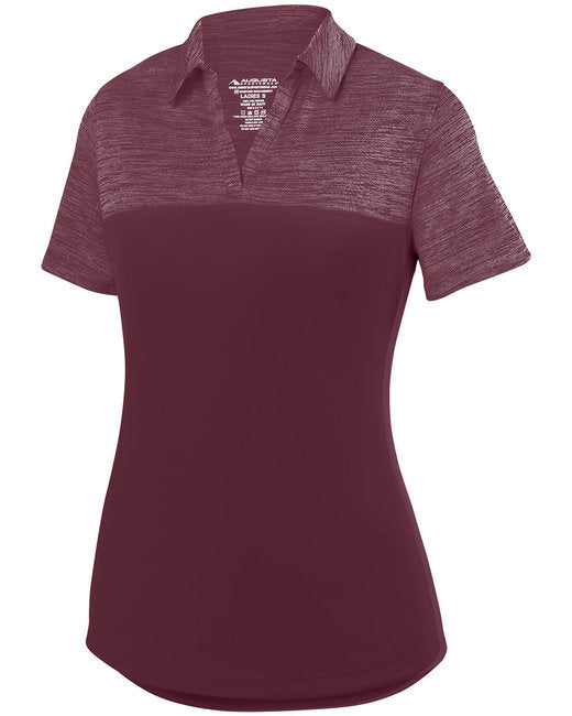 5413 Augusta Sportswear Ladies' Shadow Tonal Heather Polo