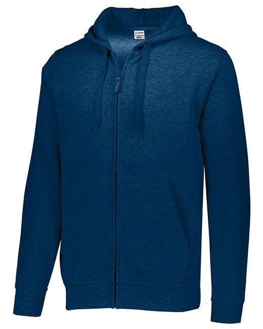 5418 Augusta Sportswear Adult 60/40 Fleece Full-Zip Hooded Sweatshirt