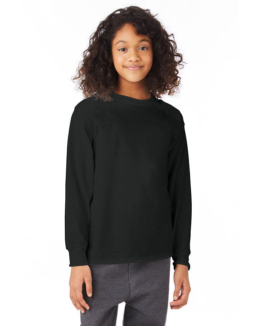 5546 Hanes Youth Authentic-T Long-Sleeve T-Shirt