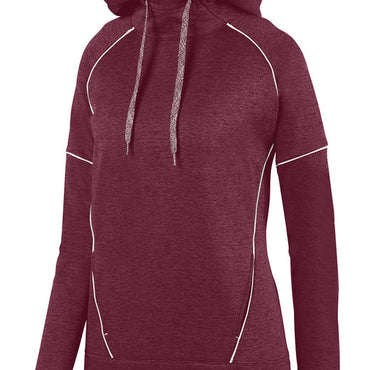 5556 Augusta Sportswear Ladies' Zoe Tonal Heather Hoodie