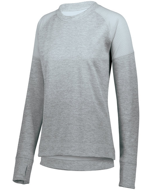 5575 Augusta Sportswear Ladies' Zoe Tonal Heather Pullover