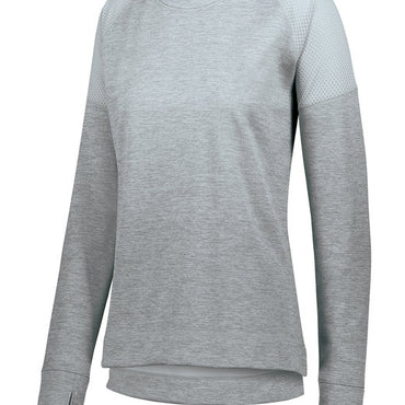 5575 Augusta Sportswear Ladies' Zoe Tonal Heather Pullover