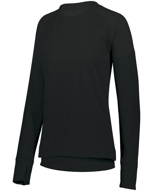 5575 Augusta Sportswear Ladies' Zoe Tonal Heather Pullover