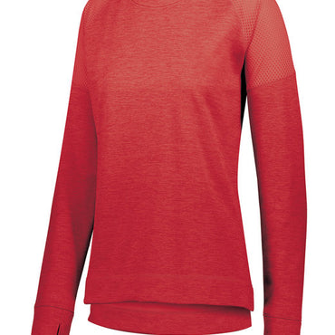 5575 Augusta Sportswear Ladies' Zoe Tonal Heather Pullover