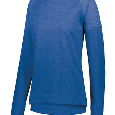 5575 Augusta Sportswear Ladies' Zoe Tonal Heather Pullover