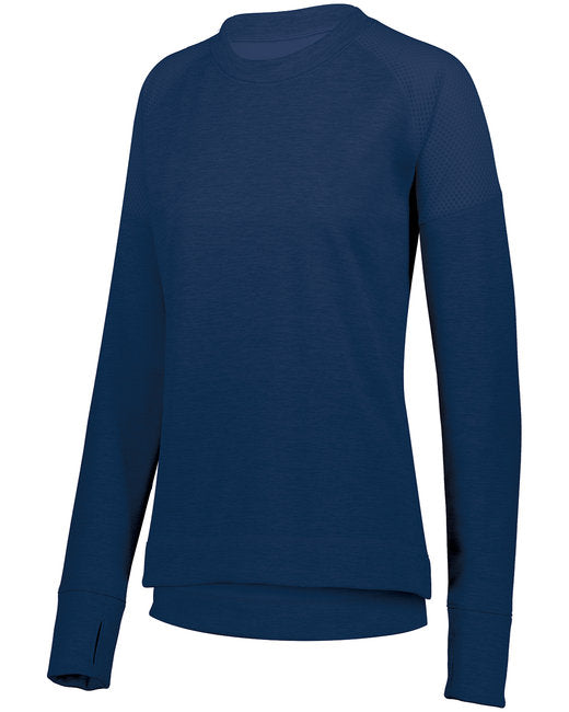 5575 Augusta Sportswear Ladies' Zoe Tonal Heather Pullover