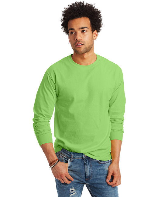 5586 Hanes Unisex 6.1 oz. Tagless® Long-Sleeve T-Shirt