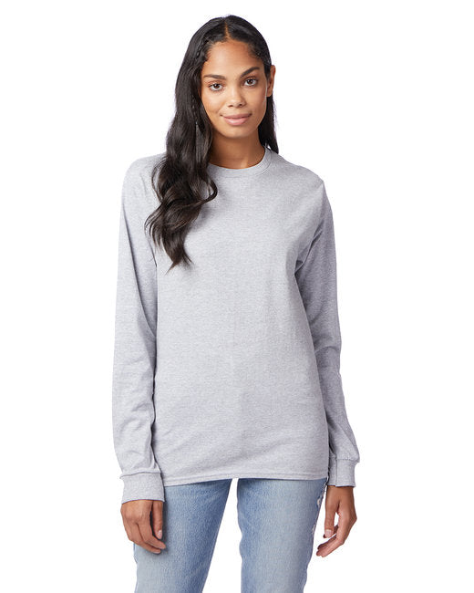 5586 Hanes Unisex 6.1 oz. Tagless® Long-Sleeve T-Shirt