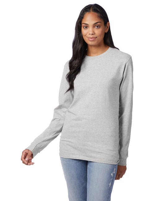 5586 Hanes Unisex 6.1 oz. Tagless® Long-Sleeve T-Shirt