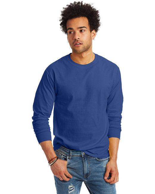 5586 Hanes Unisex 6.1 oz. Tagless® Long-Sleeve T-Shirt