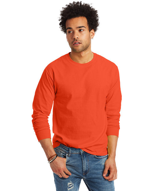 5586 Hanes Unisex 6.1 oz. Tagless® Long-Sleeve T-Shirt