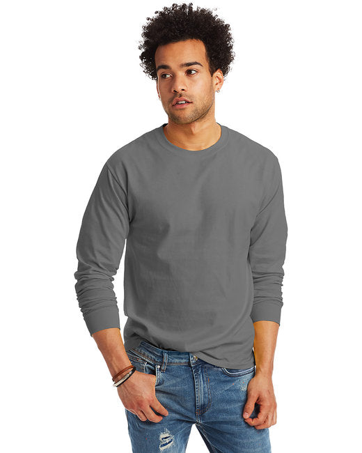 5586 Hanes Unisex 6.1 oz. Tagless® Long-Sleeve T-Shirt