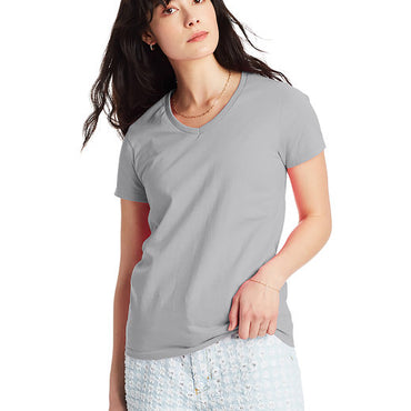 5780 Hanes Ladies' Essential-T V-Neck T-Shirt