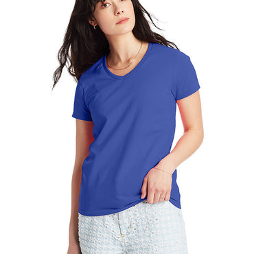 5780 Hanes Ladies' Essential-T V-Neck T-Shirt