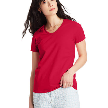 5780 Hanes Ladies' Essential-T V-Neck T-Shirt