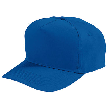 6202 Augusta Sportswear Adult 5-Panel Cotton Twill Cap