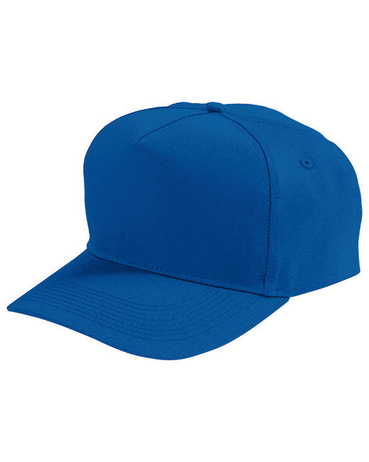 6207 Augusta Sportswear Youth 5-Panel Cotton/Twill Cap