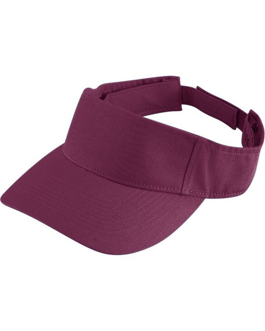 6225 Augusta Sportswear Sport Twill Visor