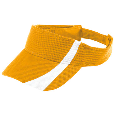 6260 Augusta Sportswear Adult Adjustable Wicking Mesh Two-Color Visor