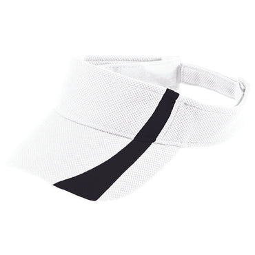 6260 Augusta Sportswear Adult Adjustable Wicking Mesh Two-Color Visor