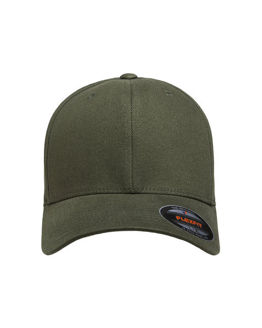 6377 Flexfit Adult Brushed Twill Cap