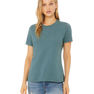 6400CVC Bella + Canvas Ladies' Relaxed Heather CVC Short-Sleeve T-Shirt