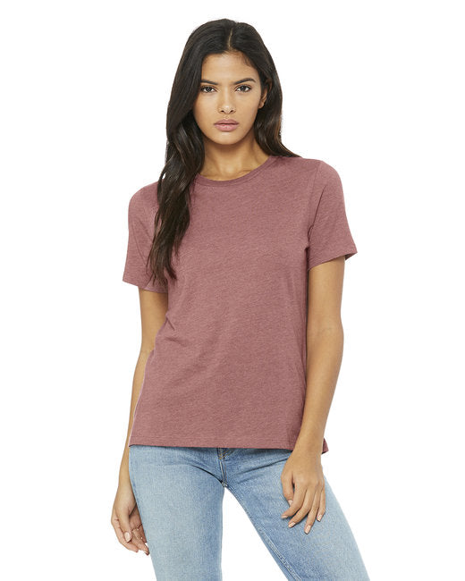 6400CVC Bella + Canvas Ladies' Relaxed Heather CVC Short-Sleeve T-Shirt