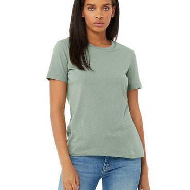 6400CVC Bella + Canvas Ladies' Relaxed Heather CVC Short-Sleeve T-Shirt