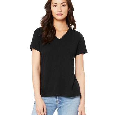 6415 Bella + Canvas Ladies' Relaxed Triblend V-Neck T-Shirt