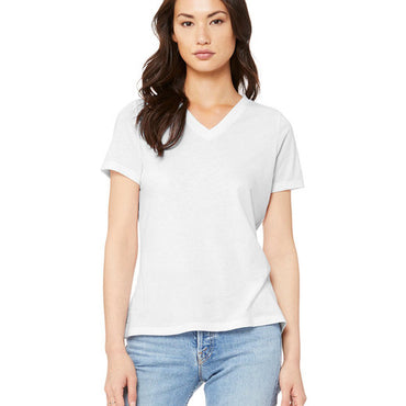 6415 Bella + Canvas Ladies' Relaxed Triblend V-Neck T-Shirt