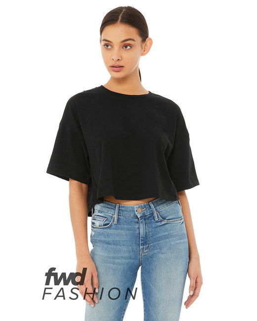 6482 Bella + Canvas FWD Fashion Ladies' Jersey Cropped T-Shirt