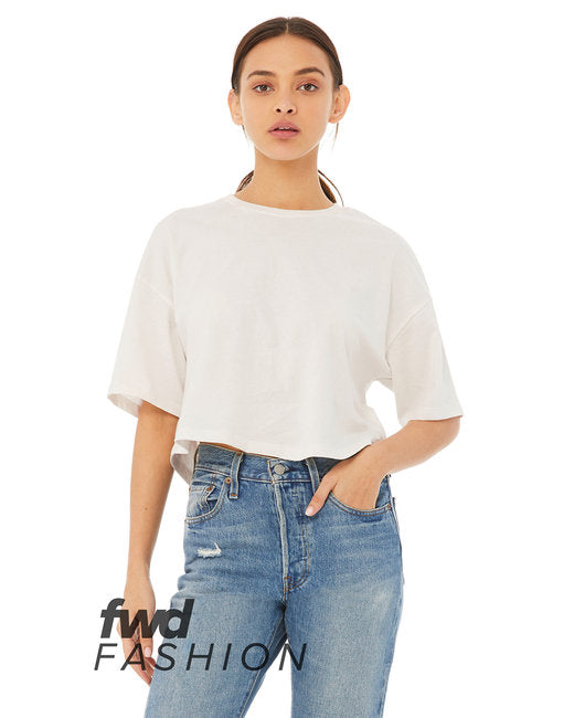 6482 Bella + Canvas FWD Fashion Ladies' Jersey Cropped T-Shirt