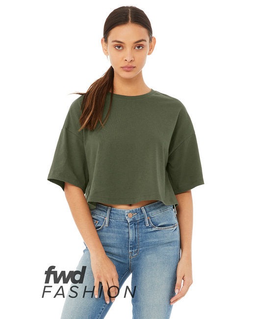 6482 Bella + Canvas FWD Fashion Ladies' Jersey Cropped T-Shirt