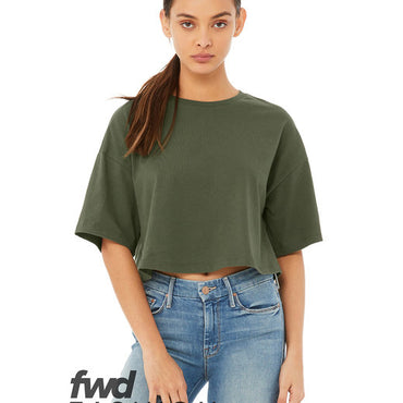 6482 Bella + Canvas FWD Fashion Ladies' Jersey Cropped T-Shirt