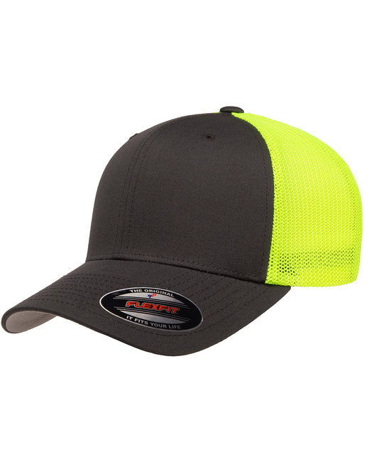 6511 Flexfit Adult 6-Panel Trucker Cap