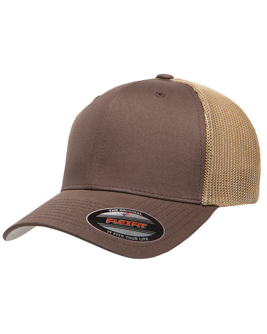 6511 Flexfit Adult 6-Panel Trucker Cap