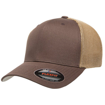 6511 Flexfit Adult 6-Panel Trucker Cap