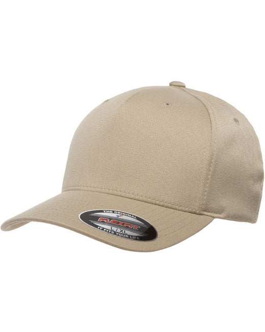 6560 Flexfit Adult 5-Panel Poly-Twill Cap