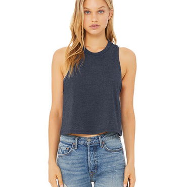 6682 Bella + Canvas Ladies' Racerback Cropped Tank