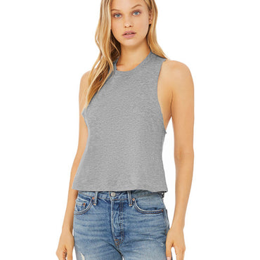 6682 Bella + Canvas Ladies' Racerback Cropped Tank