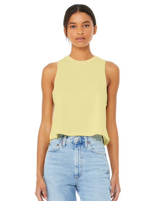 6682 Bella + Canvas Ladies' Racerback Cropped Tank