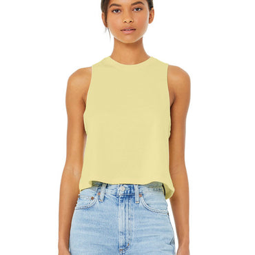 6682 Bella + Canvas Ladies' Racerback Cropped Tank