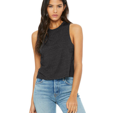 6682 Bella + Canvas Ladies' Racerback Cropped Tank