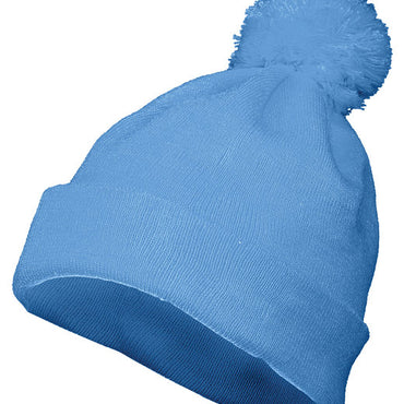 6816 Augusta Sportswear Two Layer Acrylic Knit Pom Beanie