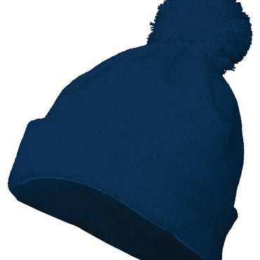 6816 Augusta Sportswear Two Layer Acrylic Knit Pom Beanie