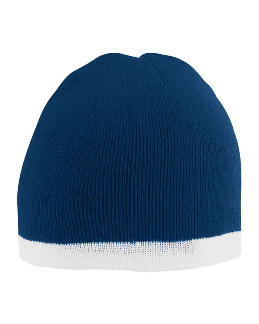 6820 Augusta Sportswear Two-Tone Knit Beanie