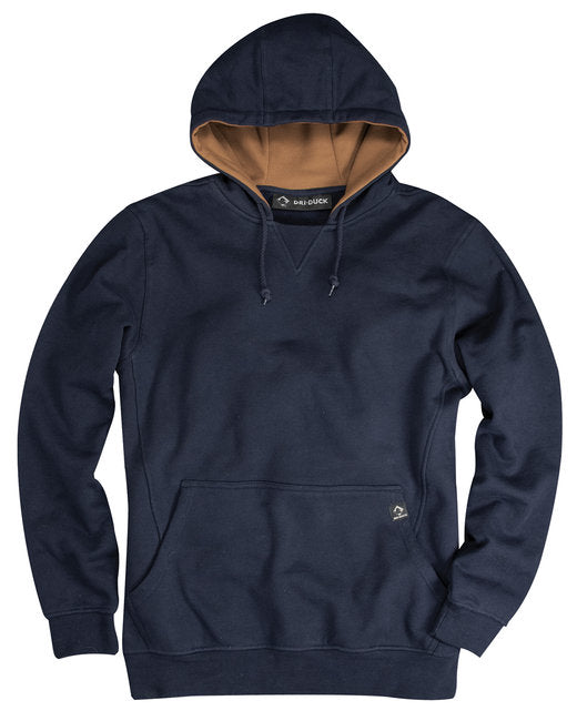 7035 Dri Duck Men's Woodland Fleece Hooded Sweatshirt