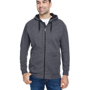 7040 Dri Duck Men's Bateman Power Full Zip Hooded Fleece