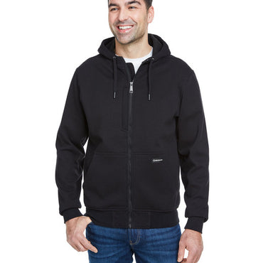 7040 Dri Duck Men's Bateman Power Full Zip Hooded Fleece